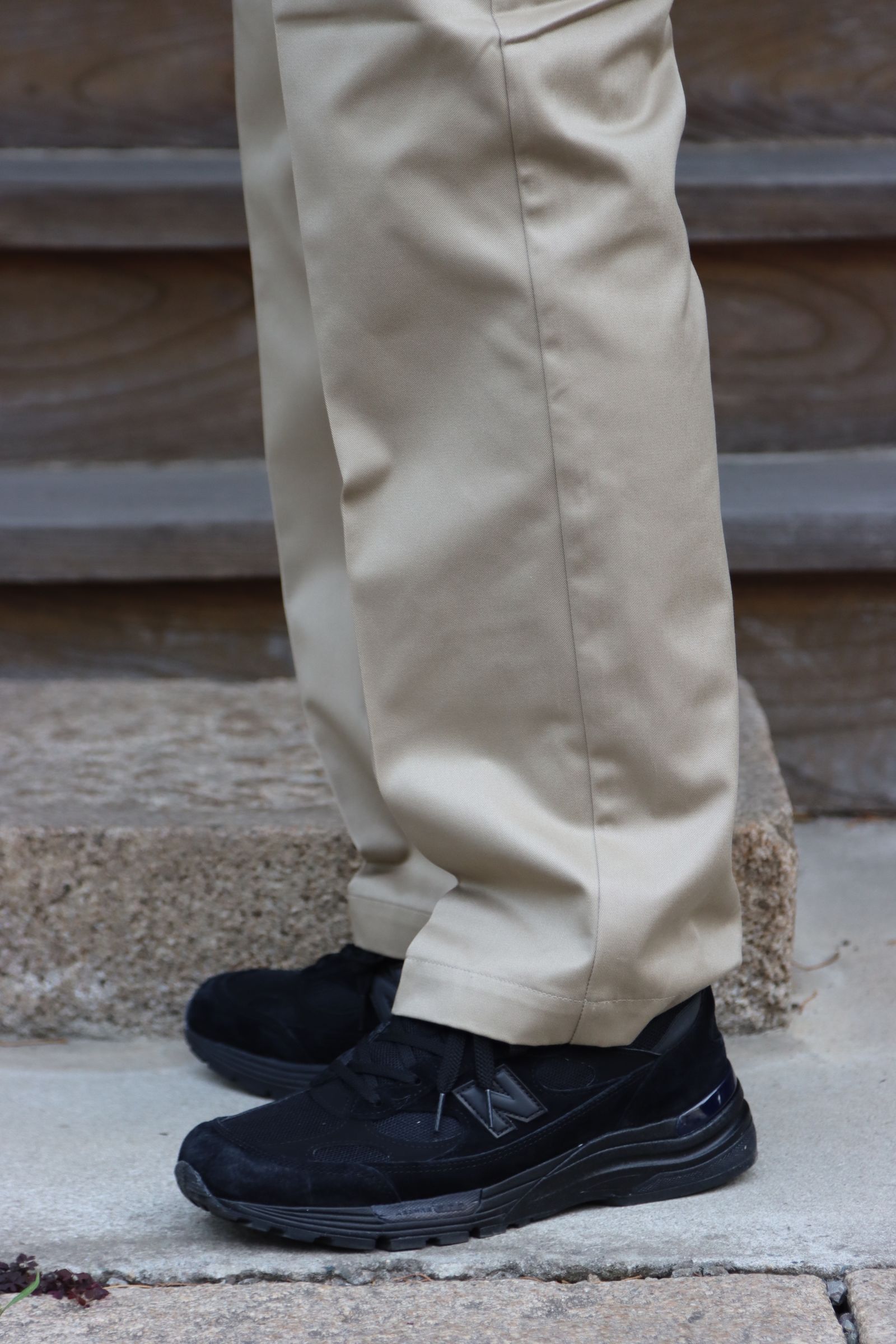 Graphaper Garment Dyed Poplin Fatigue Shirt style.2022.4.2.