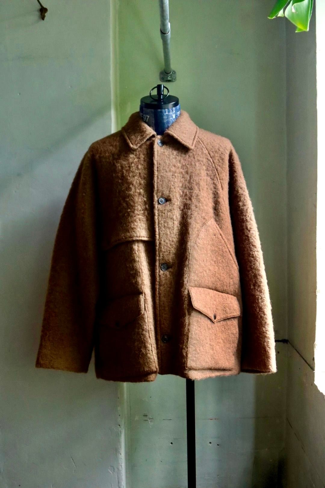 blurhms - ブラームス 23FW Wool Shaggy Cruiser Jacket(BHS23F016