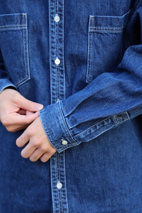 Graphpaper Denime Regular Collar Shirt & Denime Five Pocket Pants"FADE"Style.20201.12.14.