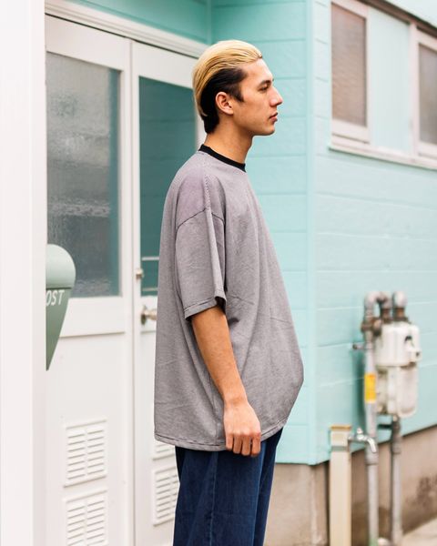FreshService MICRO BORDER S/S TEE(WHITExBLACK)3月15日(土)新作発売！