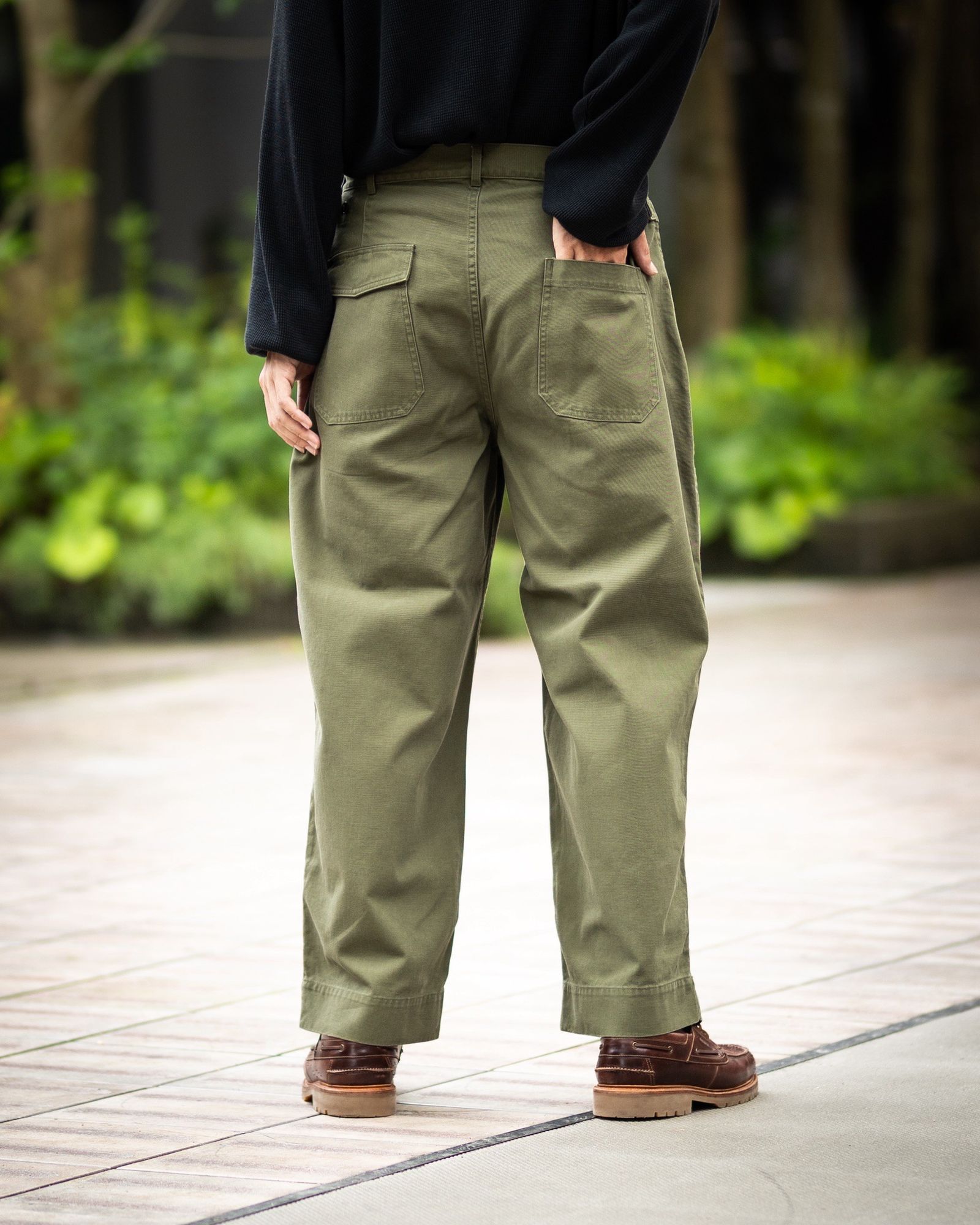 アプレッセ 2026 STYLE2 USAF Hemmed Bottoms(AP-4009) OLIVE☆6月6日(土)発売！