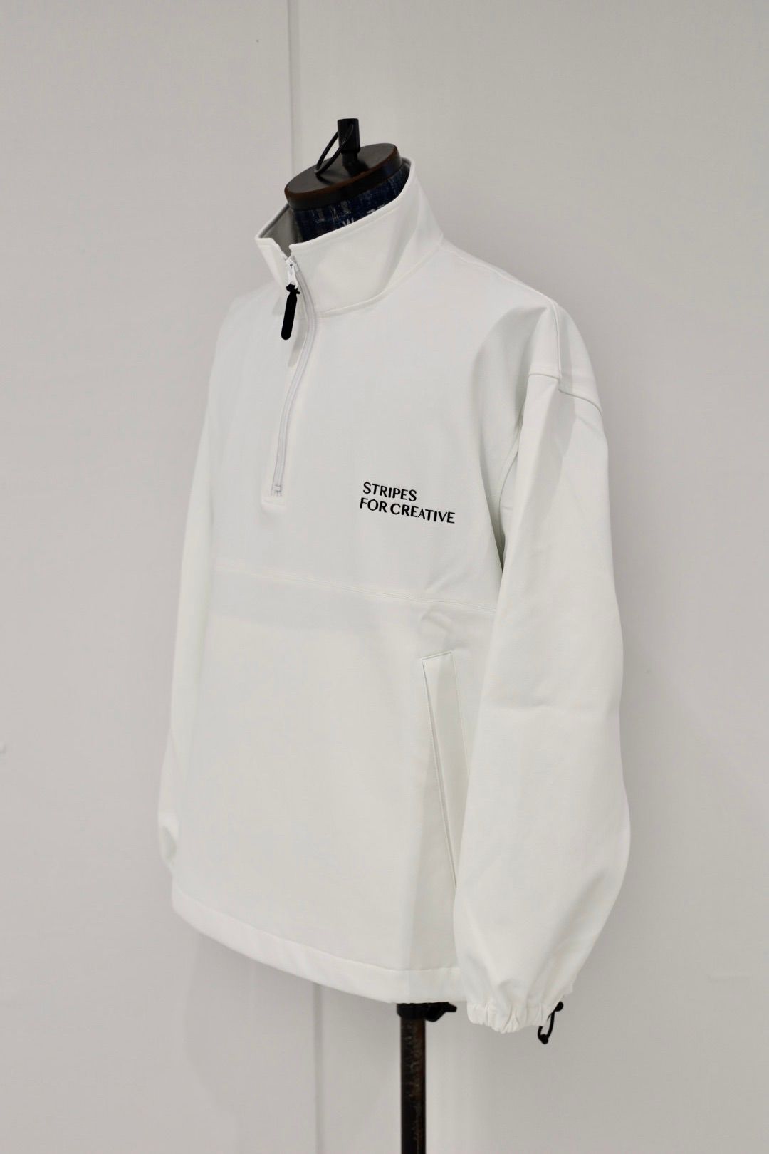 S.F.C 25FW エスエフシー HALF ZIP JACKET (SFCFW25J08)White