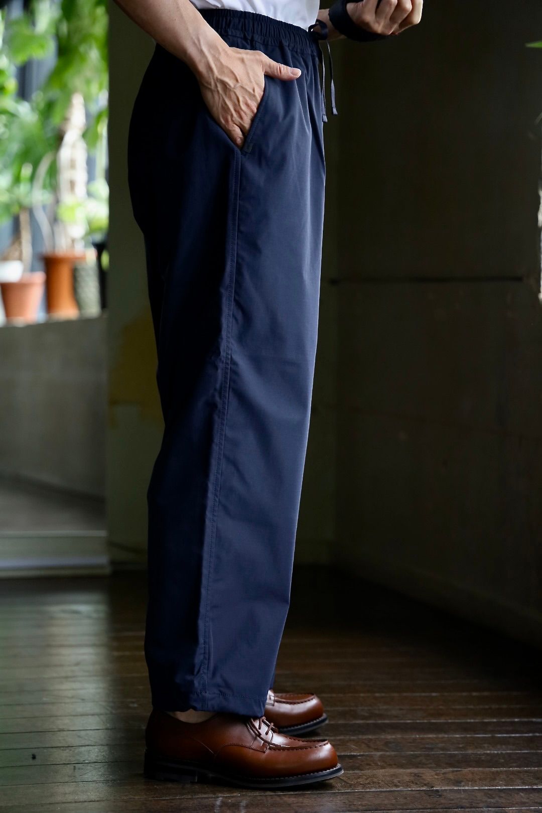 DAIWA PIER39 25AW TECH EASY TROUSERS RIPSTOP(BP-30025W)NAVY