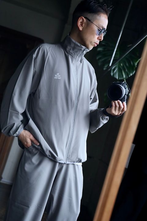 ReFresh!Service. “UTILITY PACKABLE SUIT”(GRAY)スタイル