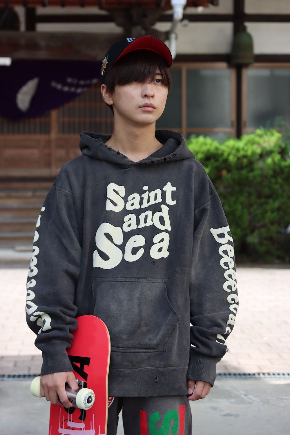 SAINT Mxxxxxx x WIND AND SEAセントマイケル×WIND AND SEA HOODIE(SM