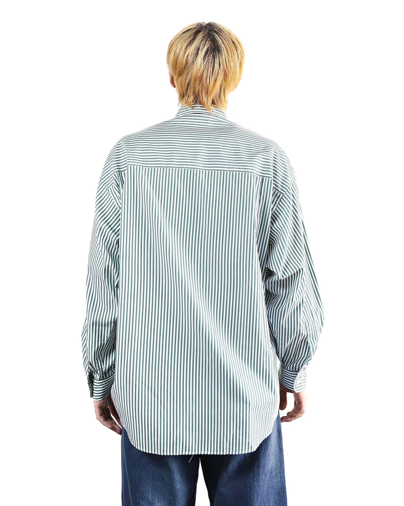 Graphpaper 24SS 新作Broad L/S Oversized Regular Collar Shirt style 2024.2.26