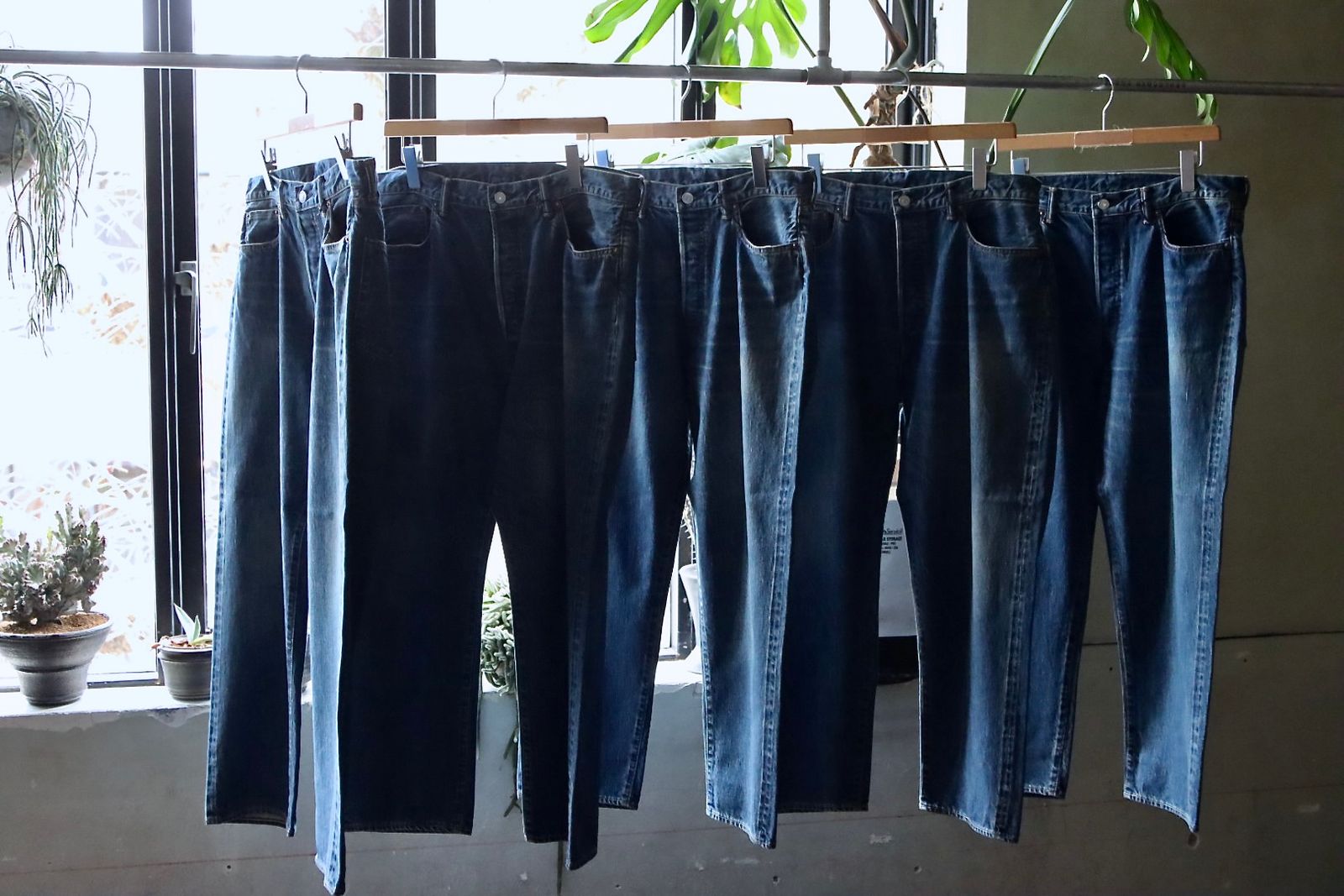 アプレッセ24SSデニムパンツ Washed Denim Wide Pants(24SAP-04-06H)INDIGO - 30