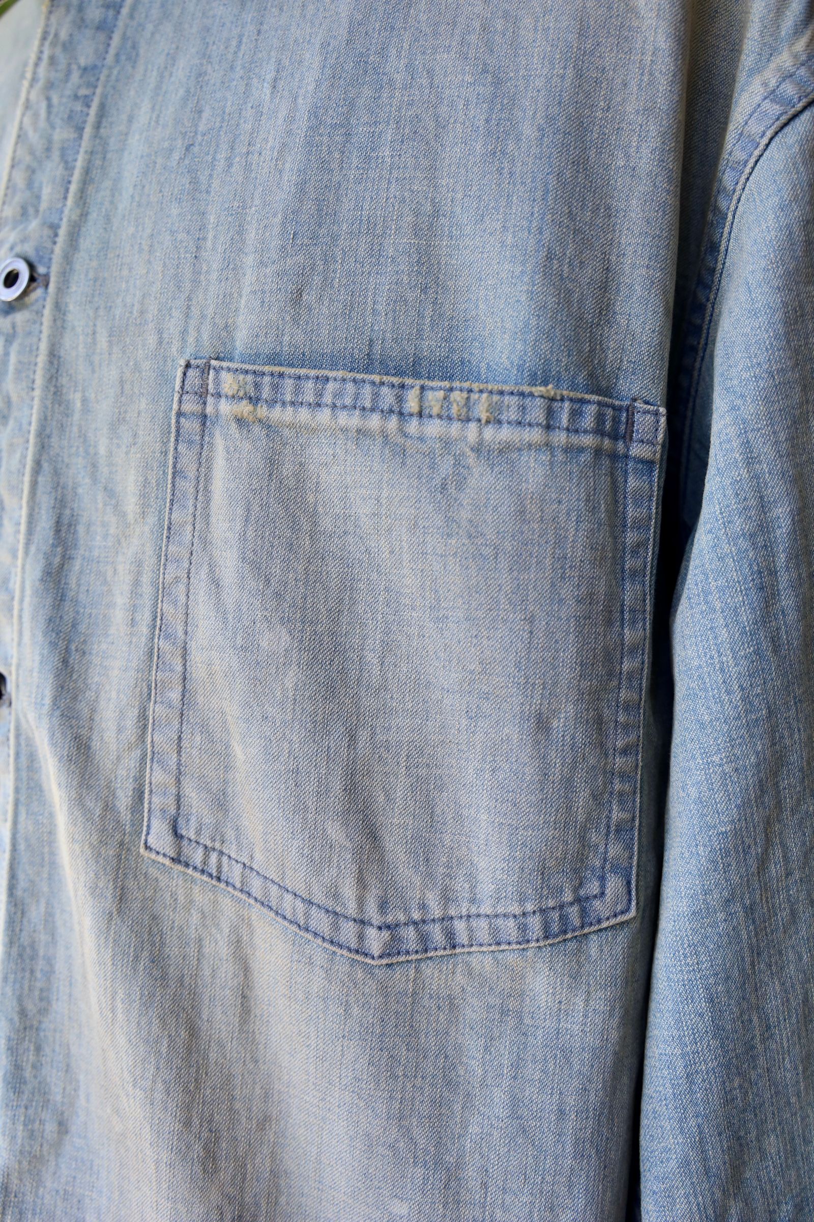アプレッセ 2025 STYLE2 Vintage US Navy Denim Jacket(25AAP-01-43)BLEACH☆6月28日(土)発売！