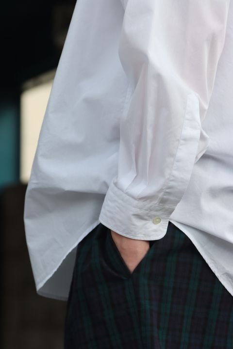 Graphpaper  Broad L/S Oversized Regular Collar Shirt style.2022.5.21