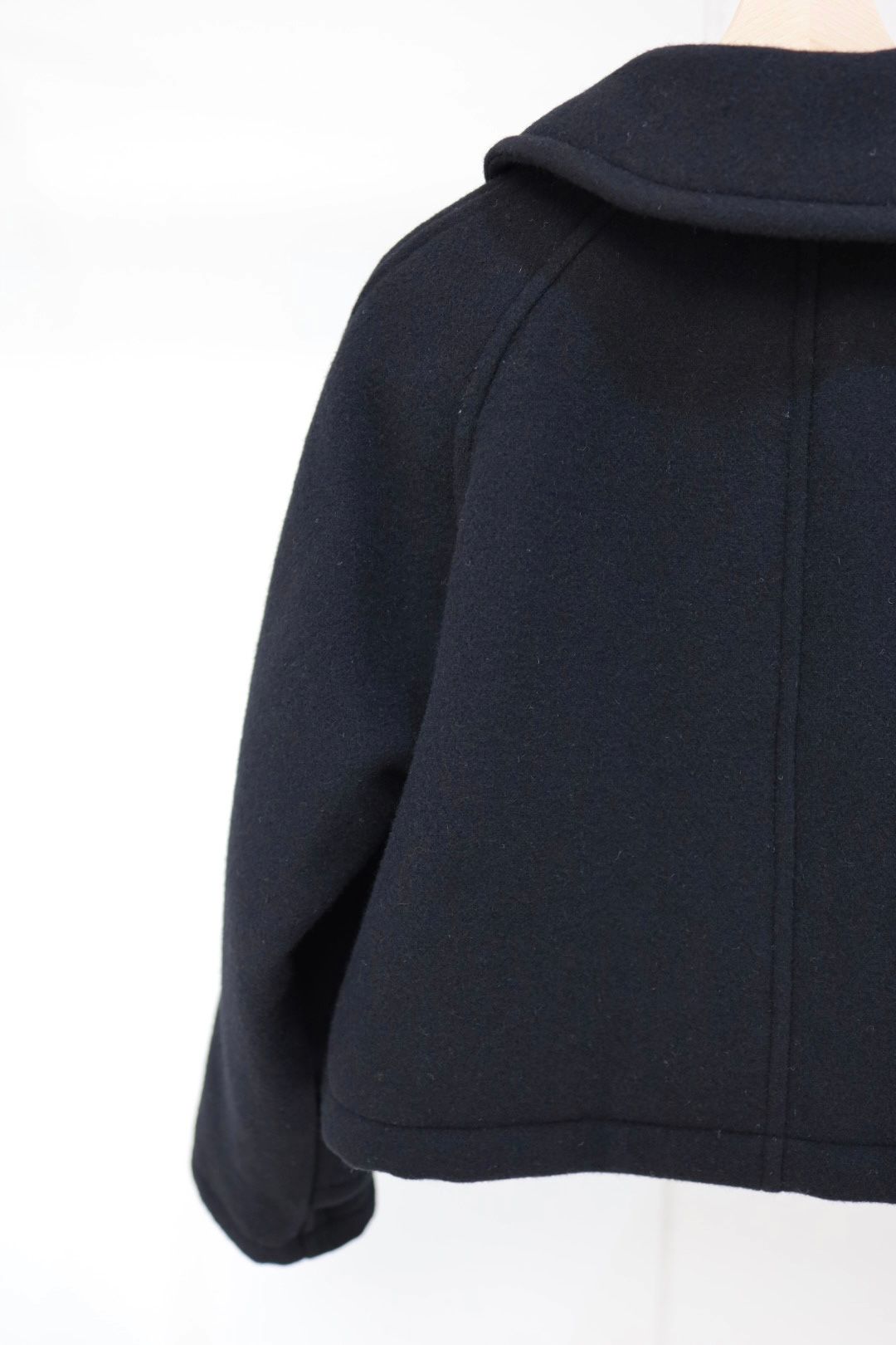 tao 26FW ウールエステルフラノ先染ジャケット(TR-J007-051-1)BLACK☆10月16日(金)発売！