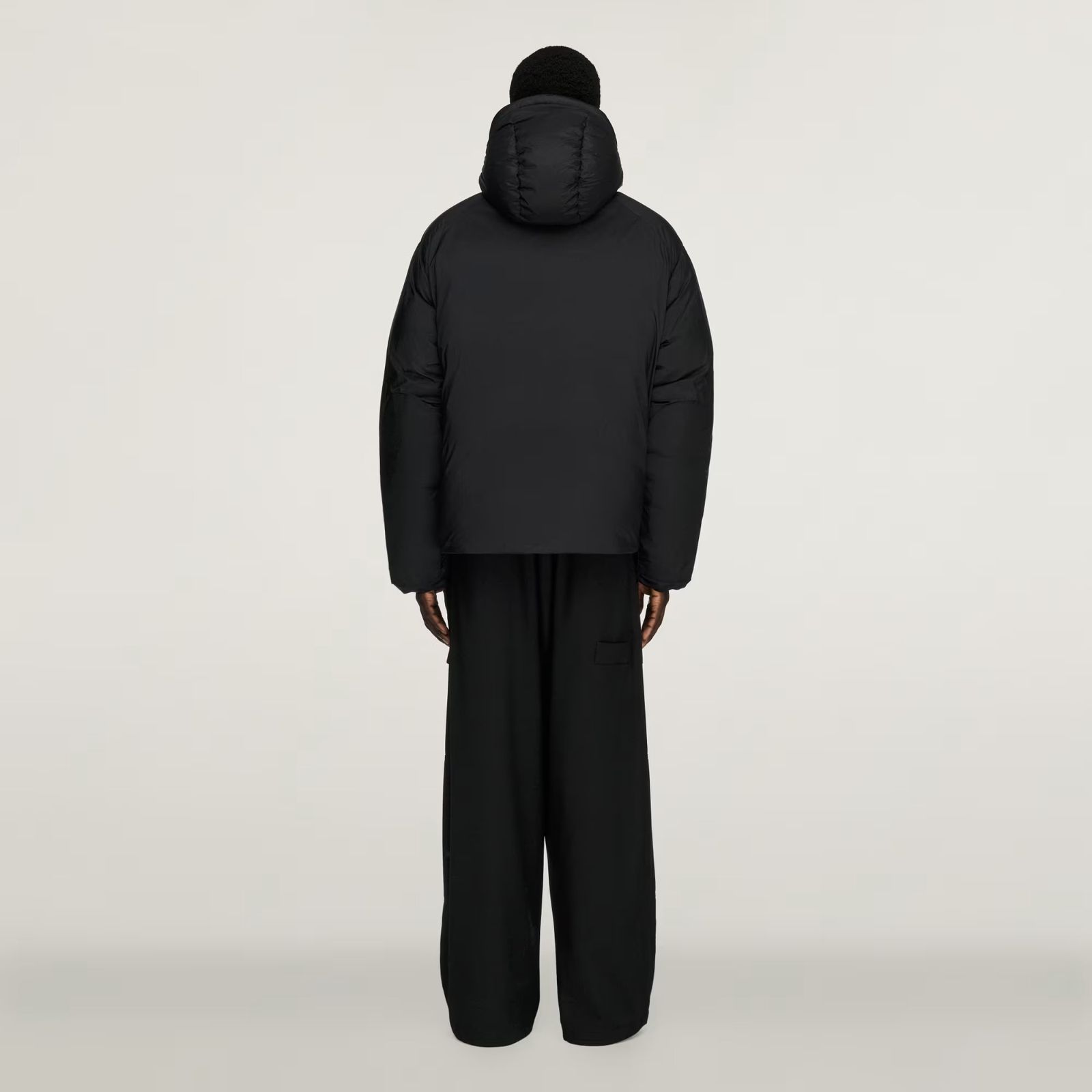 ワイスリー Y-3 HOODED PUFFER JACKET(KT1530)BLACK☆新作発売！