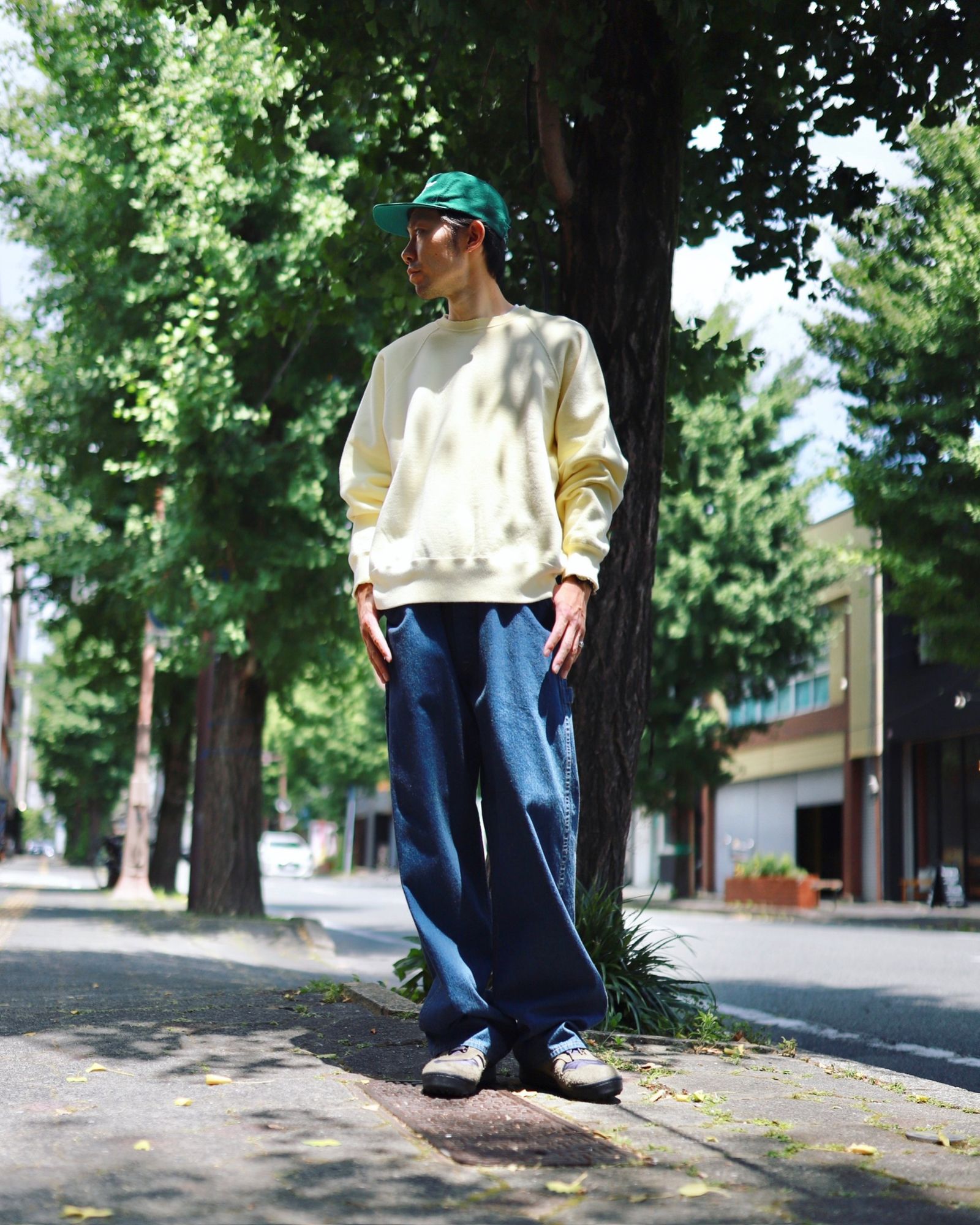 デニムペインターパンツ | mark