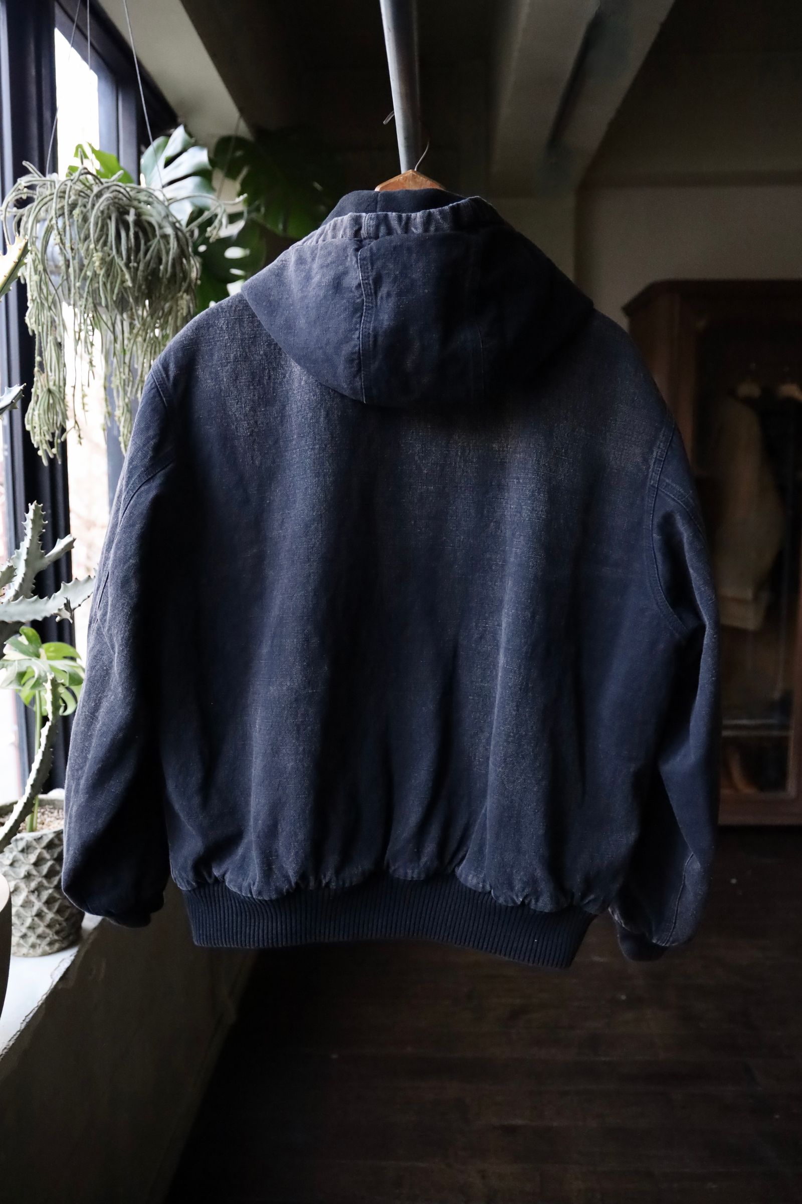 A.PRESSE - アプレッセ Silk Linen Hooded Parka(25SAP-01-14H