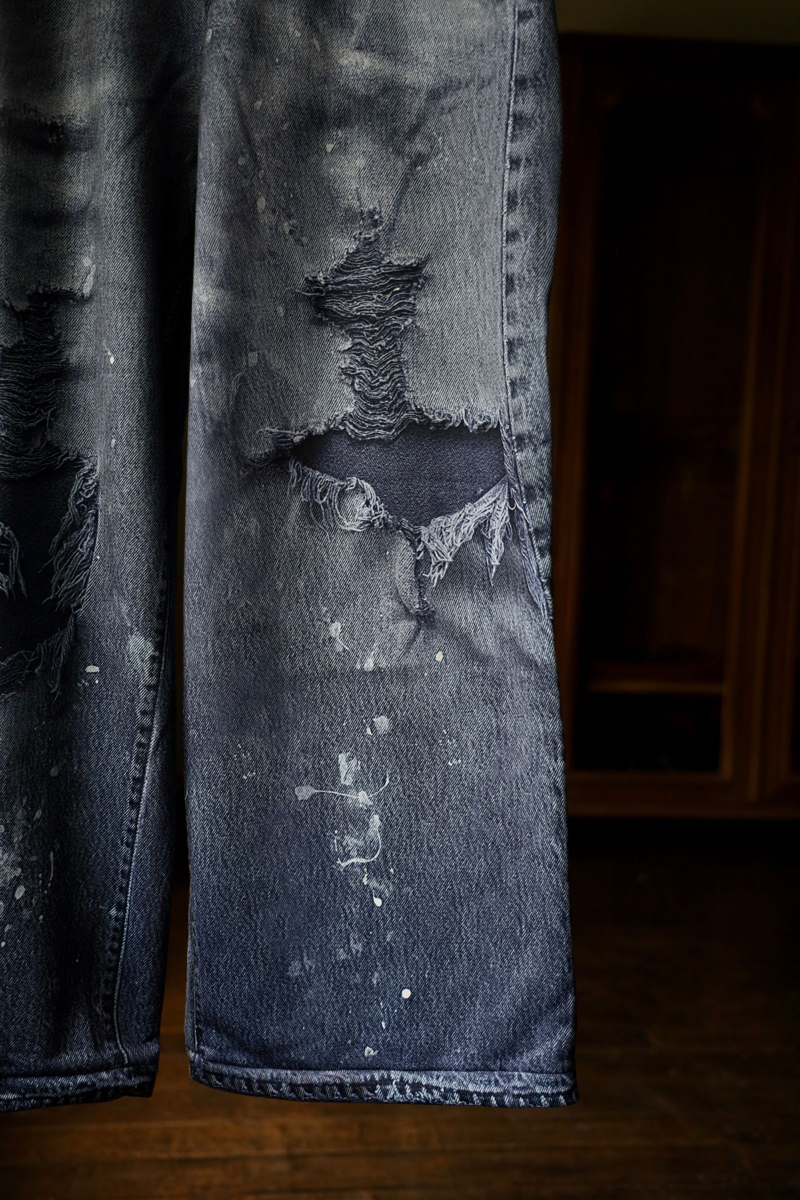 トーキングアバウト ジ アブストラクション 25AW PRINT WIDE PT(2526AW-PT-002)BLACK☆新作発売！