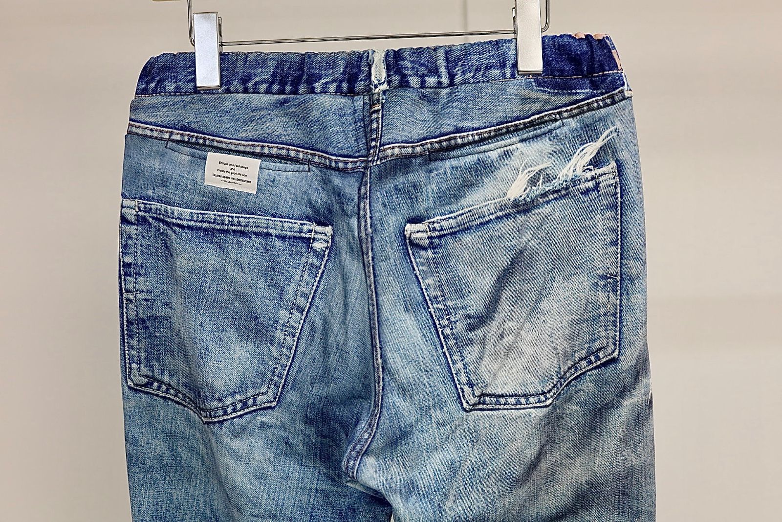 トーキングアバウト ジ アブストラクション 26SS "60S" PRINT STARIGHT PT(NPT-PT-001)☆12月13日(土)新作発売！