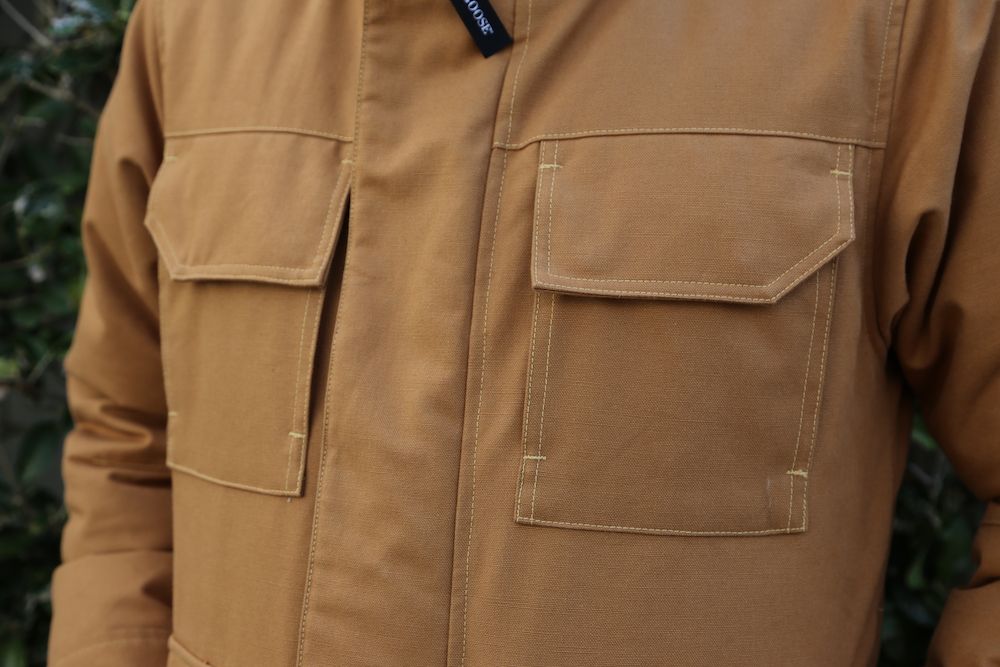 CANADA GOOSE×JUNYA WATANABE MANより、綿ダックコラボレーションダウンジャケット "BROWN" style.2020.12.5