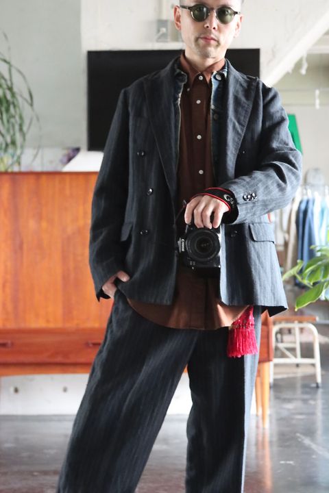 A.PRESSE BD Oxford Shirt(22SAP-02-05H)BROWN style