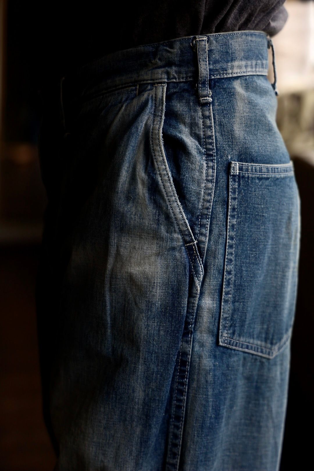 アプレッセ 25SS US ARMY DUNGAREE DENIM TROUSERS(25SAP-04-07K)INDIGO