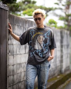 セントマイケル Tシャツ MARIA SS TEE(SM-HR8-0000-011)BLACK