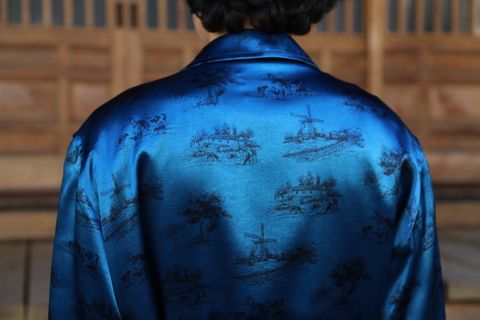 MATSUFUJI DAYDREAM Prinnted Jacket(M211-0102) style. 2021.05.08.