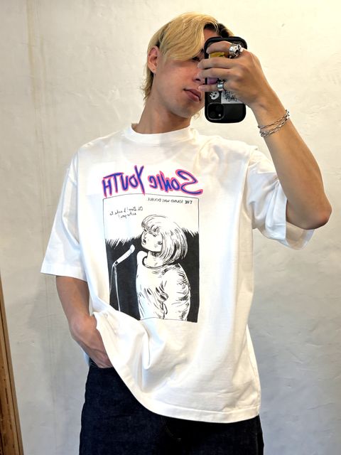 blurhmsROOTSTOCK 24SS 新作Echo Print Tee WIDE style 2024.5.7