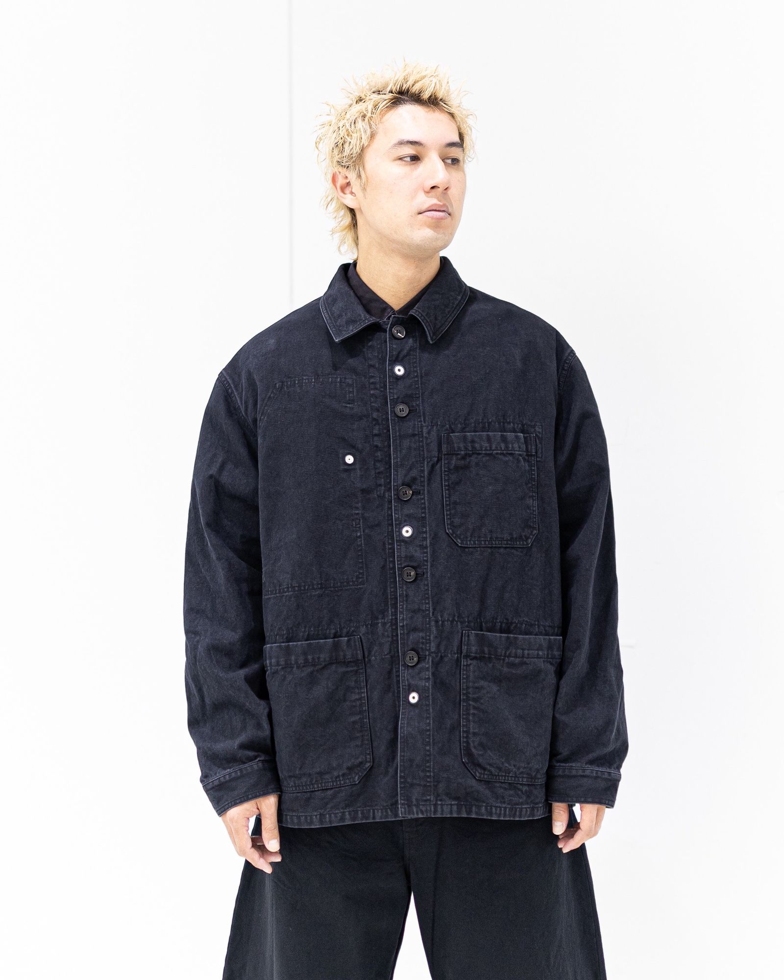 COMME des GARCONS HOMME 綿キャンバス×多素材MIXジャケット 4月3日(金)新作発売！