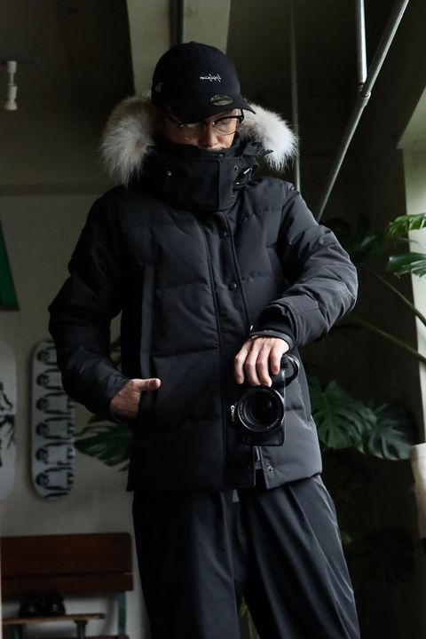 カナダグース22AW WYNDHAM PARKA BLACK LABELスタイル.2022.9.27.