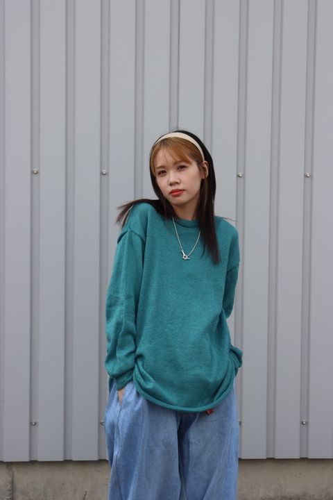 SEEALL 22AW ESSENTIAL CREWNECK SWEATER style.2022.9.10