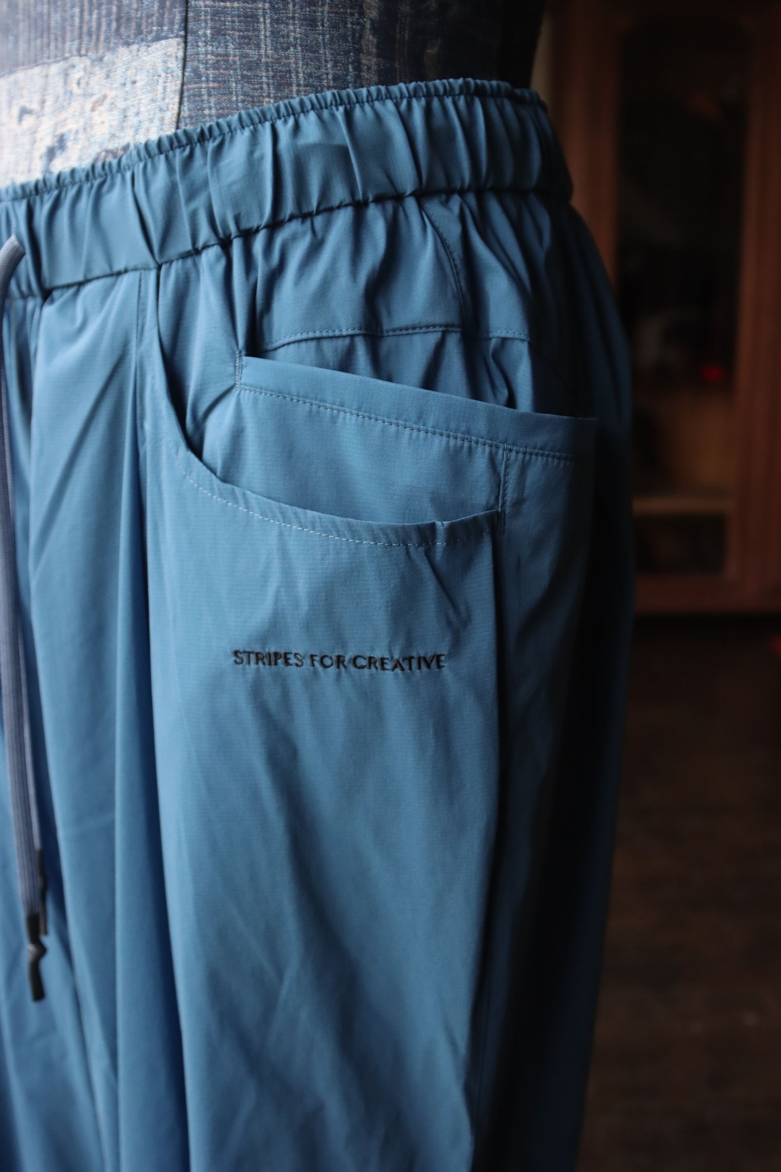 S.F.C 24SS エスエフシーWIDE TAPERED EASY PANTS(SFCSS24P02)Blue