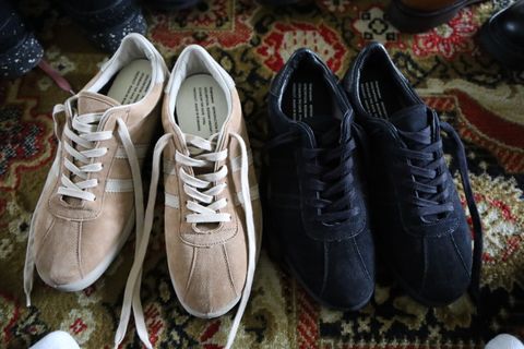 Graphpaper 25SS REPRODUCTION OF FOUND For GP RUSSIAN MILITARY TRAINER"BLACK"スタイル