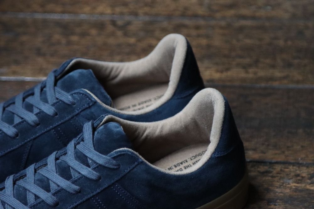 GERMAN MILITARY TRAINER(4700S)DARK NAVY SUEDE
