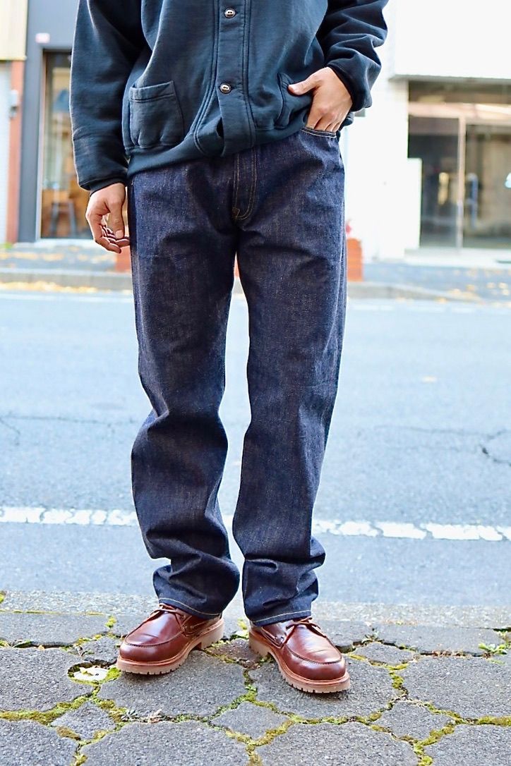 A.PRESSE Vintage Sweat Cardigan MARKスタイル