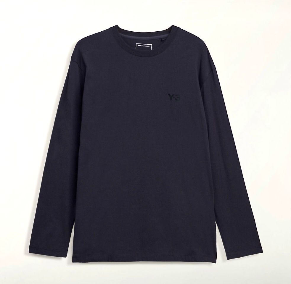 ワイスリー Y-3 LOGO LONG SLEEVE TEE (KQ9778)BLACK☆新作発売！