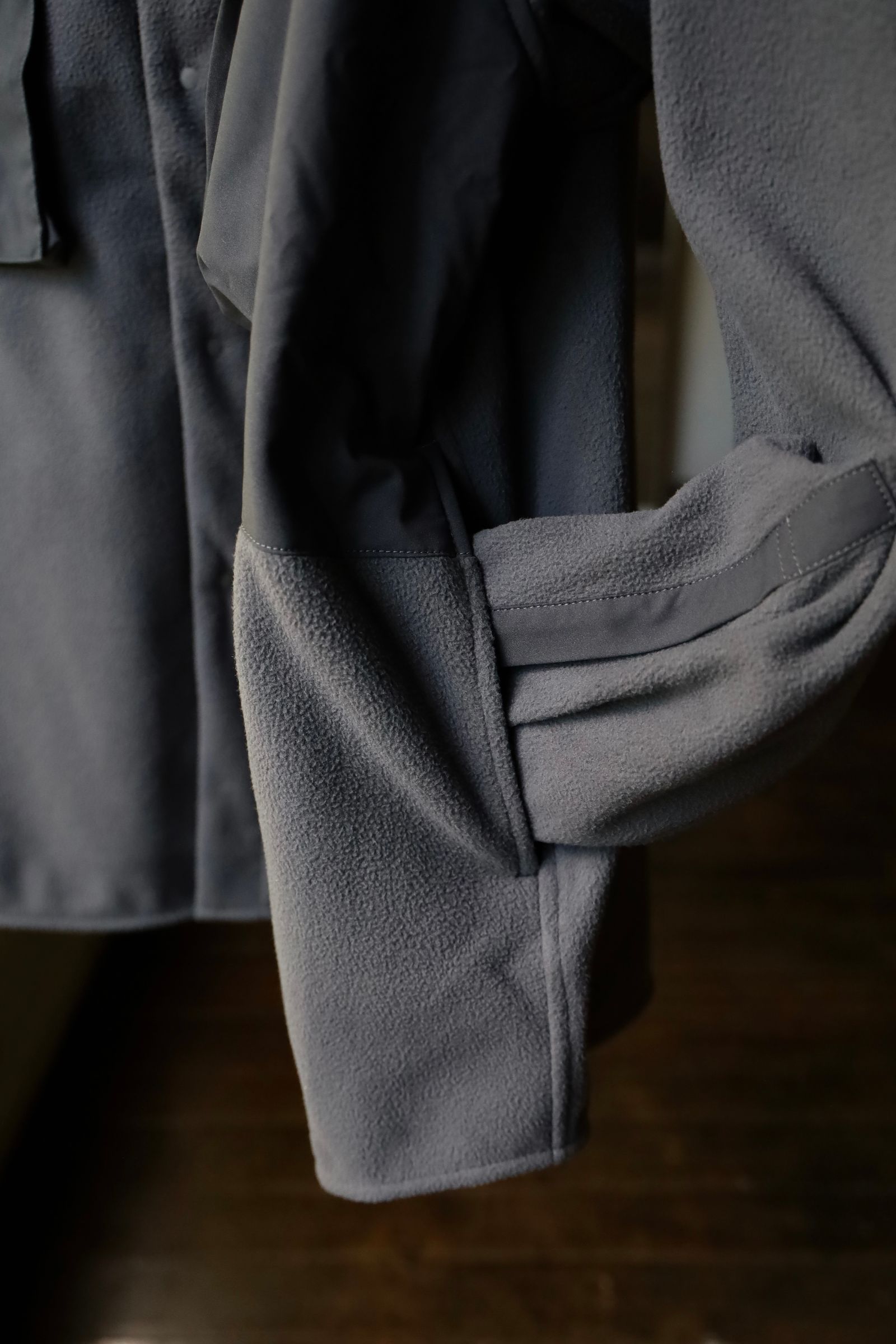 フレッシュサービス SYNTHETIC FLEECE SHIRT(FSC243-30094)GRAY