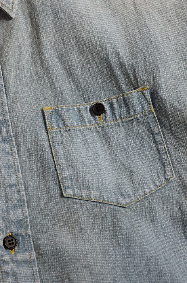 ファンダメンタル 26SS KYTE SHIRT 3YR WASH(FA26SH13U)INDIGO☆新作発売！