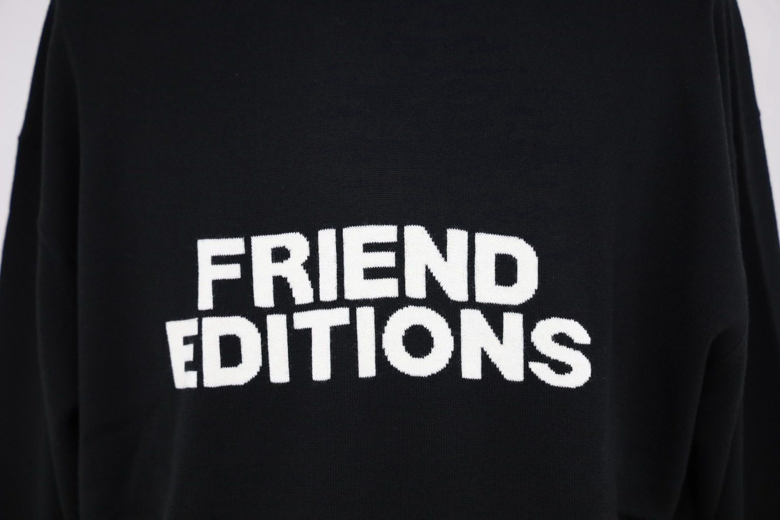 フレッシュサービス 26AW HIGH GAUGE INTARSIA KNIT "FE MONOGRAM"(FSC263-80126FE)BLACK☆8月29日(土)新作発売！