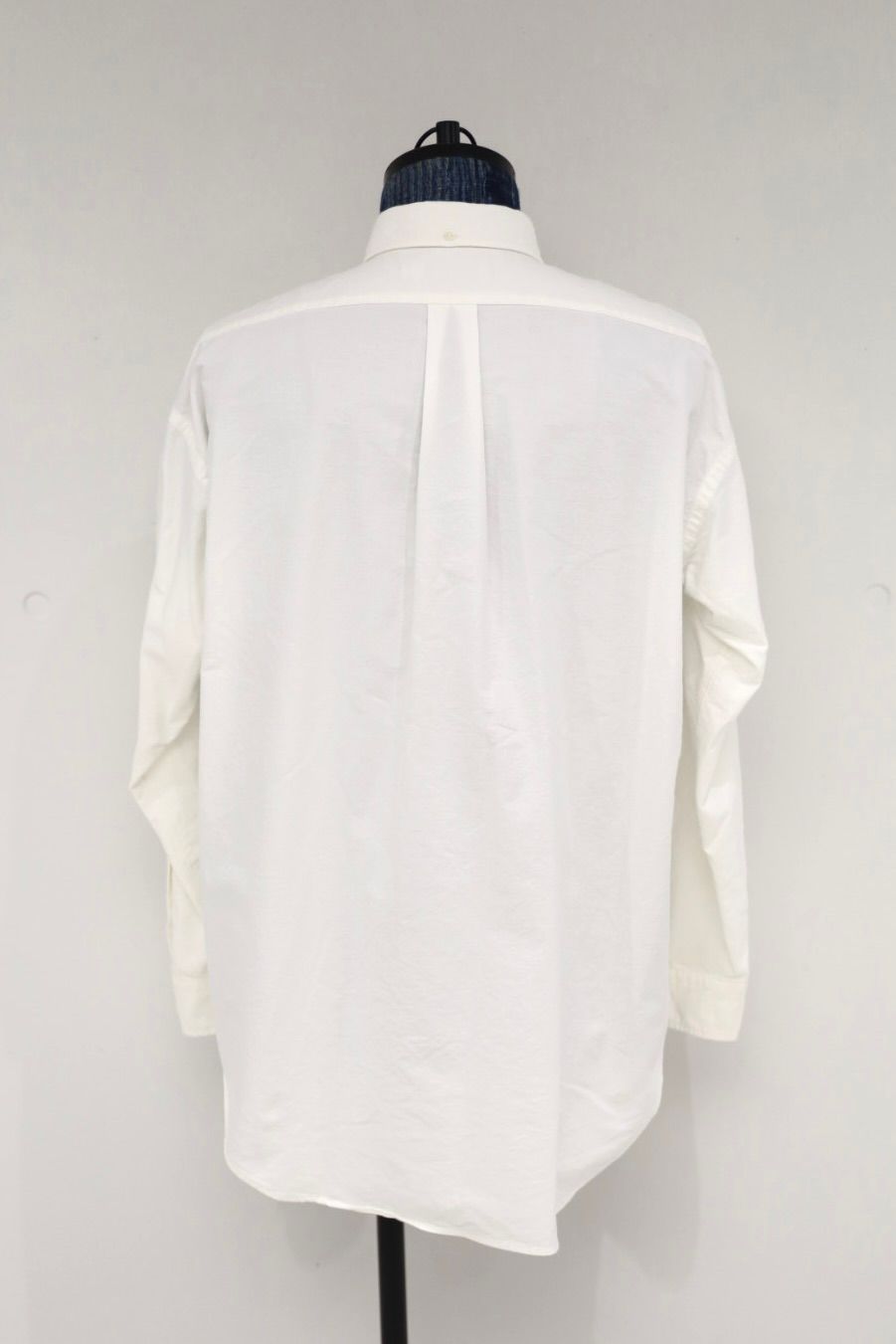 グラフペーパー26AW Oxford L/S B.D Box Shirt (GM263-50020B)WHITE☆8月1日(土)発売！