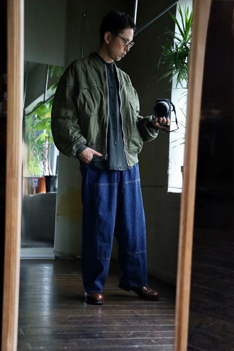 eYe JUNYA WATANABE MAN x Needles WネームMA-1ジャケットスタイル2025.8.22.