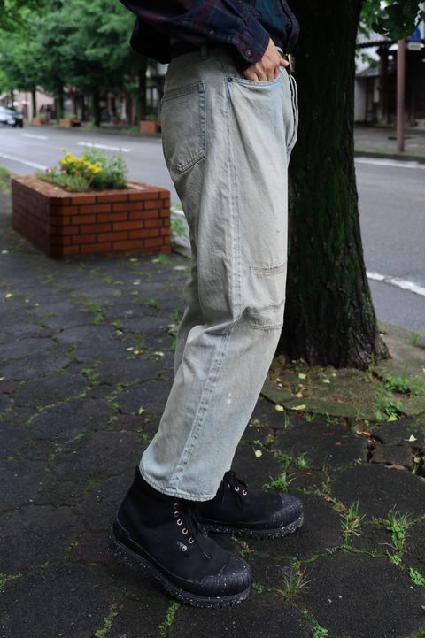 A.PRESSE STYLE2 1st delivery 1st Type Denim Jacket&Washed Denim Wide Pants style 2024.6.21