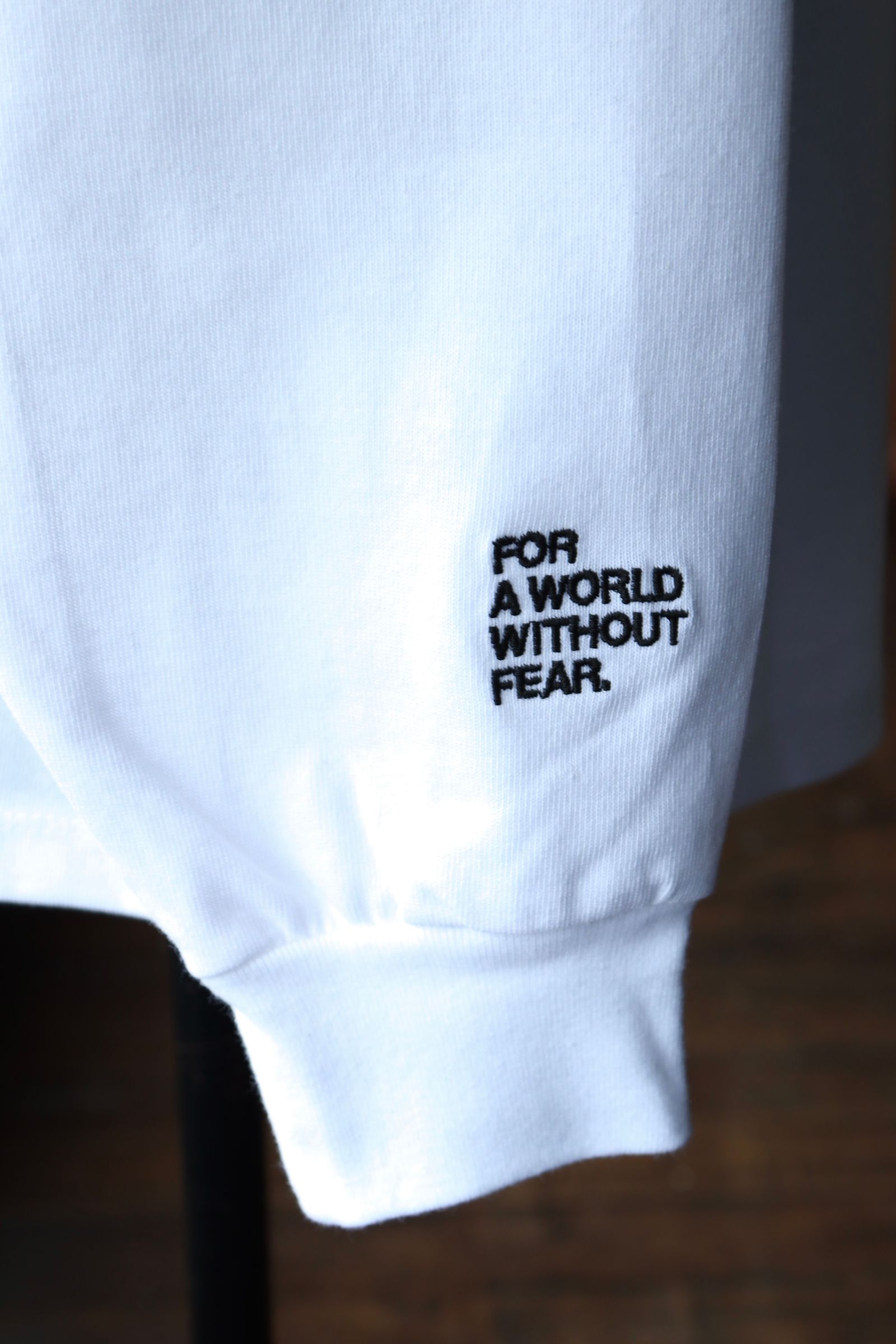 フレッシュサービス VIBTEX for FreshService L/S CREW NECK TEE (WHITE)