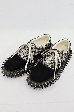 doublet 26ASS スニーカーDIRTY SPIKE CANVAS SNEAKER (26SS76FT68)BLACK☆12月13日(土)発売！