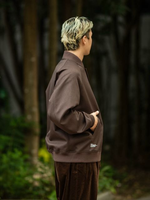 FreshService DOWN FABRIC VARSITY JACKET(BROWN)10月24日(土)新作発売！