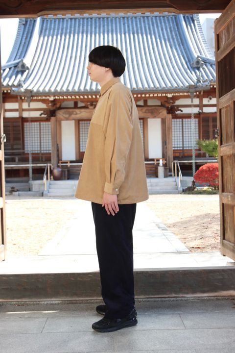 FreshService CORDUROY ANORAK SHIRT style.2022.11.6