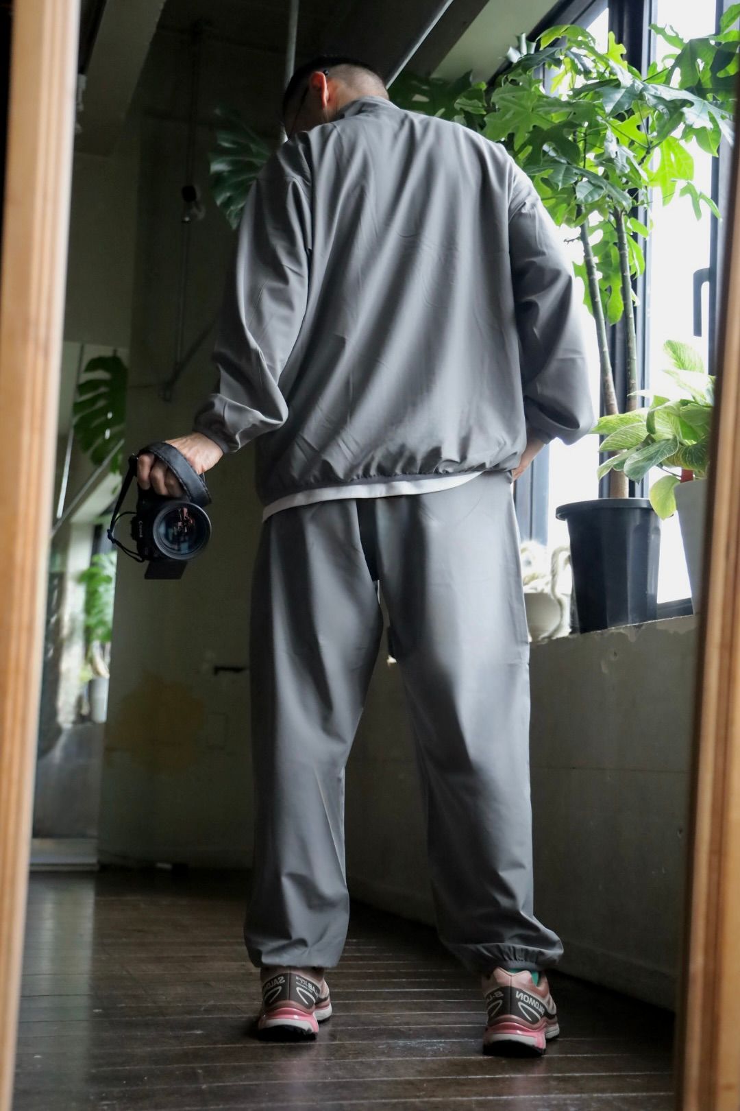 ReFresh!Service. “UTILITY PACKABLE SUIT”(GRAY)スタイル