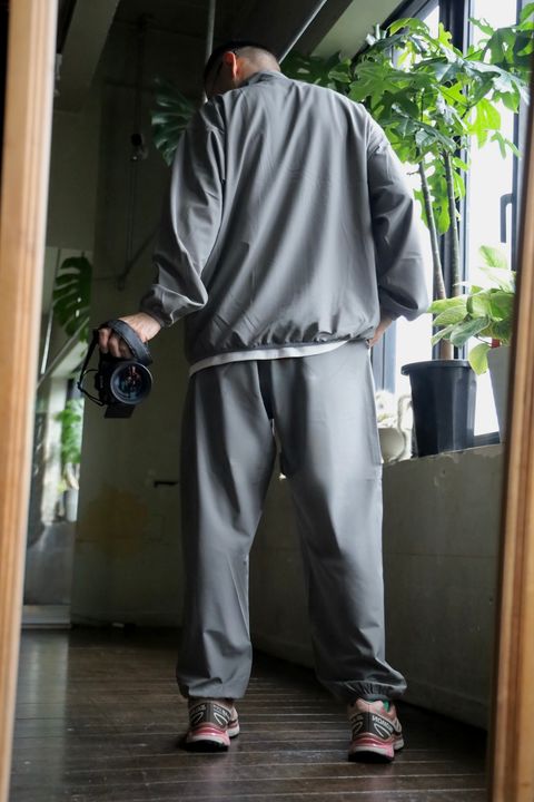ReFresh!Service. “UTILITY PACKABLE SUIT”(GRAY)スタイル
