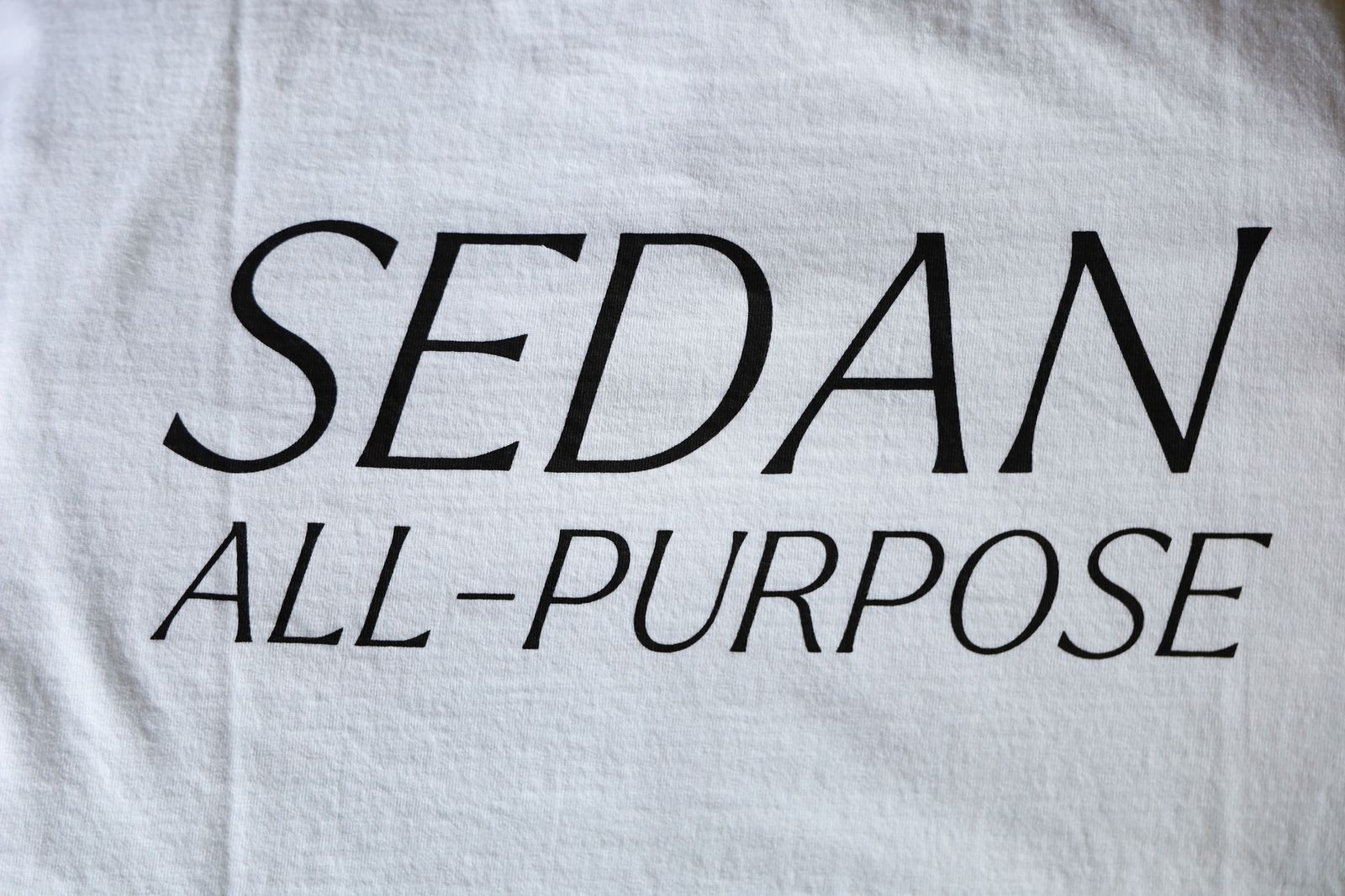 セダンオールパーパス SS25 Garment Dyed S/S Tee(SD25S-CT09)White