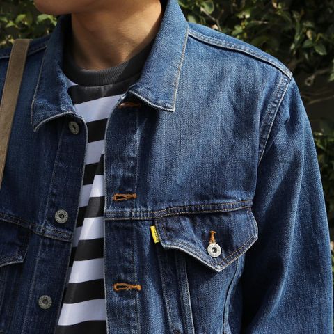 doublet MEMORIAL POLAROID DENIM JACKET(21SS06BL115) style. 2021.03.29.