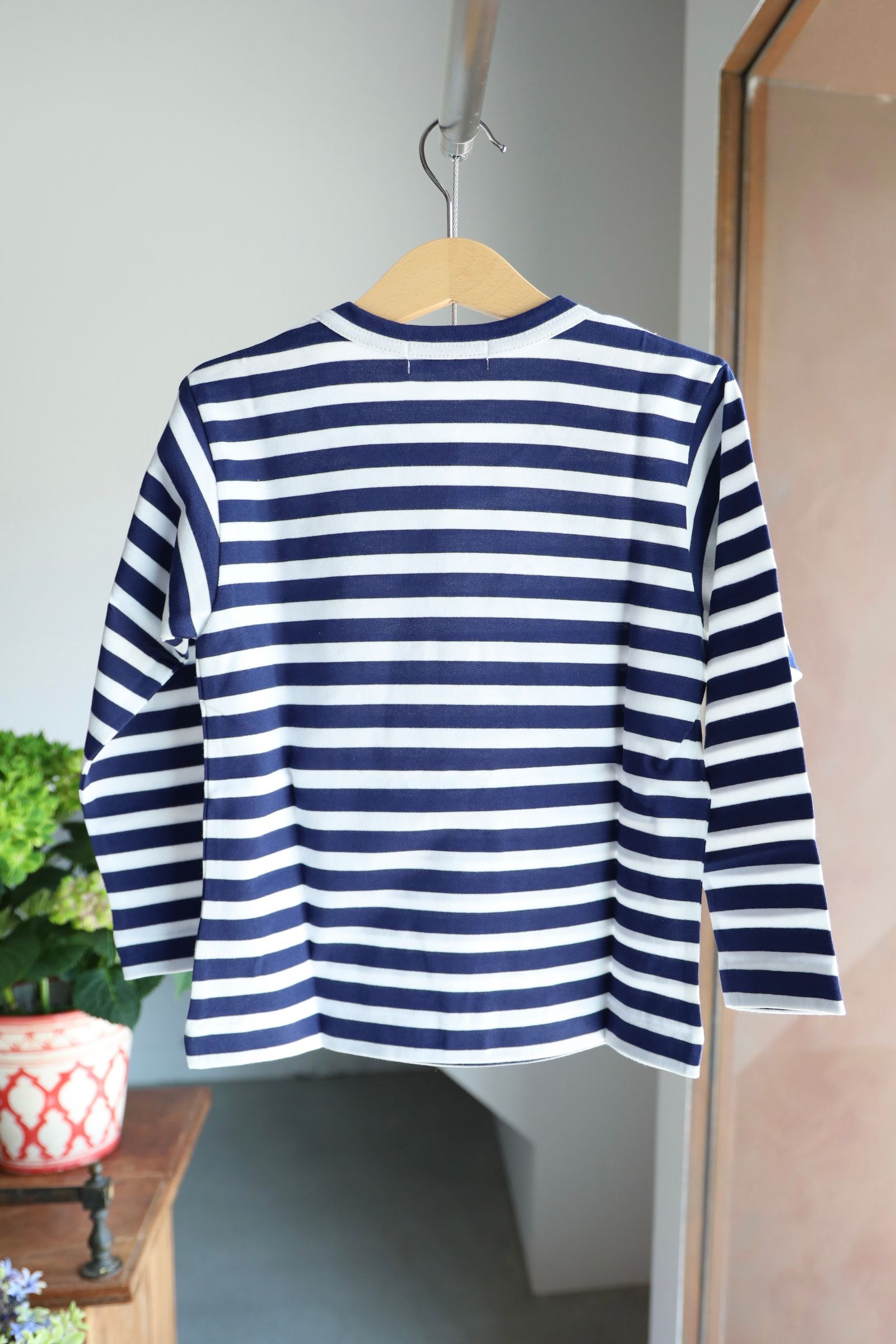 PLAY STRIPED Tシャツ キッズ(AX-T509-100) NAVY *KIDSサイズ