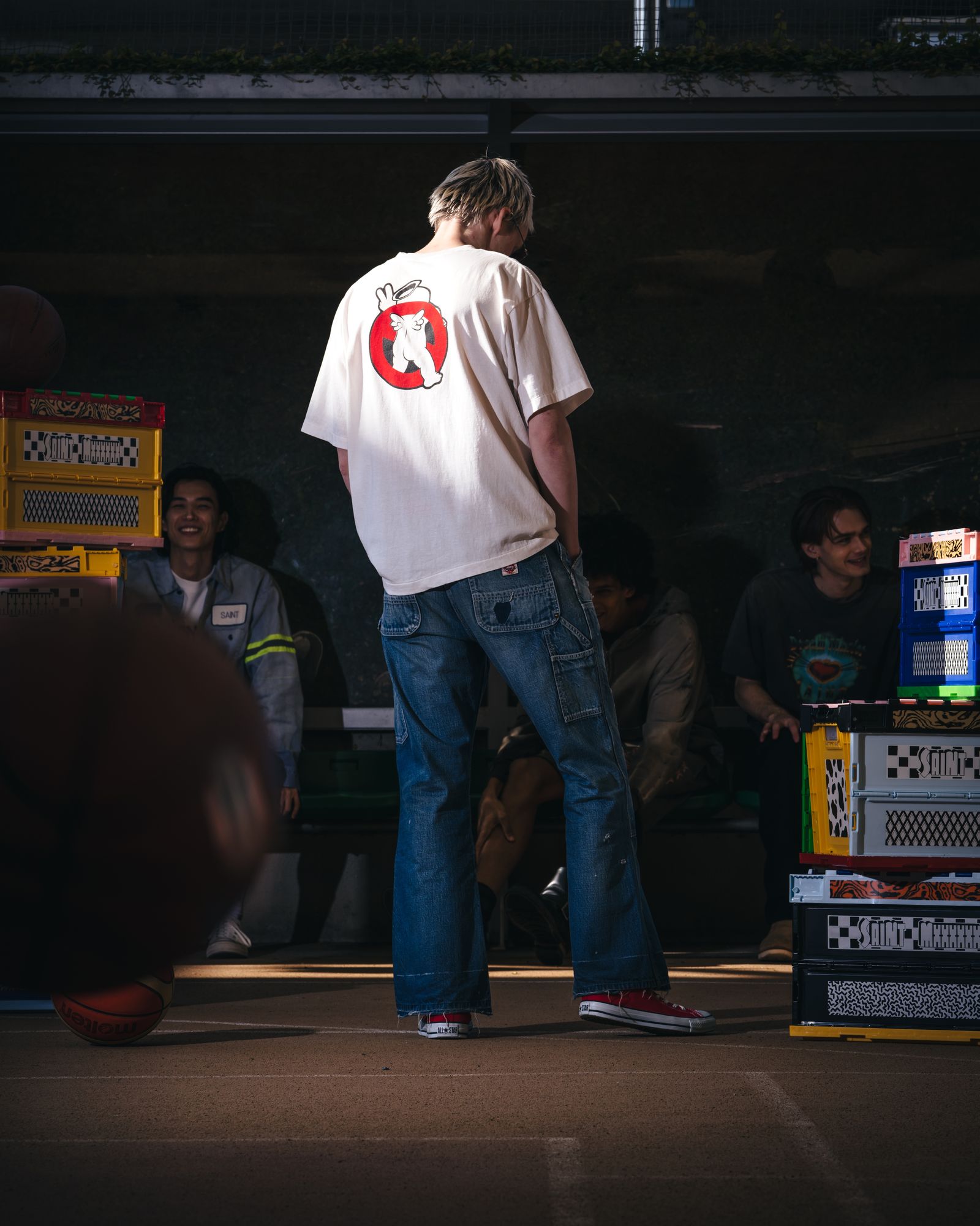 セントマイケル 26SS SAINT HORROR SS T-SHIRT(SM-MK8-0000-009)WHITE☆3月20日(金)発売！