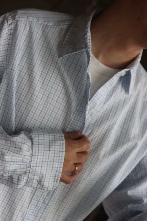 A.PRESSE Regular Collar Shirtスタイル